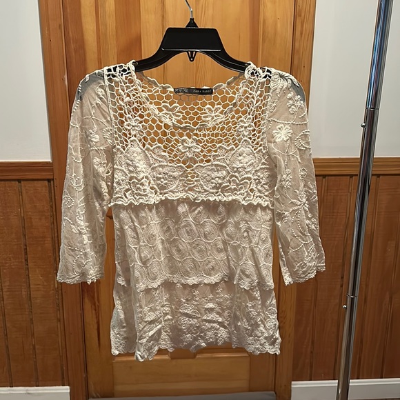 Zara Tops Zara Crochet Top Poshmark